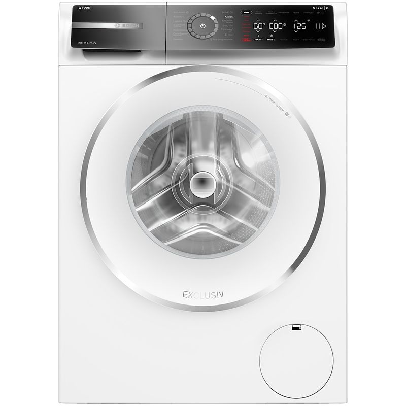 Foto van Bosch wgb256amnl exclusiv wasmachine wit