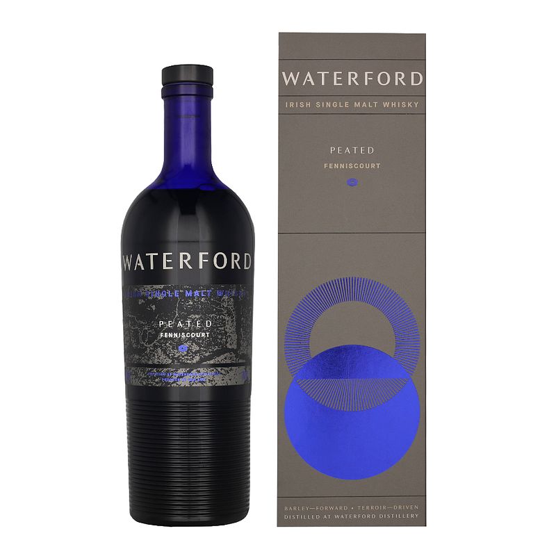 Foto van Waterford fenniscourt 1.1 peat 70cl whisky + giftbox