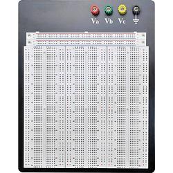 Foto van Tru components 0165-40-1-32032 breadboard totaal aantal polen 2700 (l x b x h) 186.2 x 171.6 x 8.4 mm 1 stuk(s)