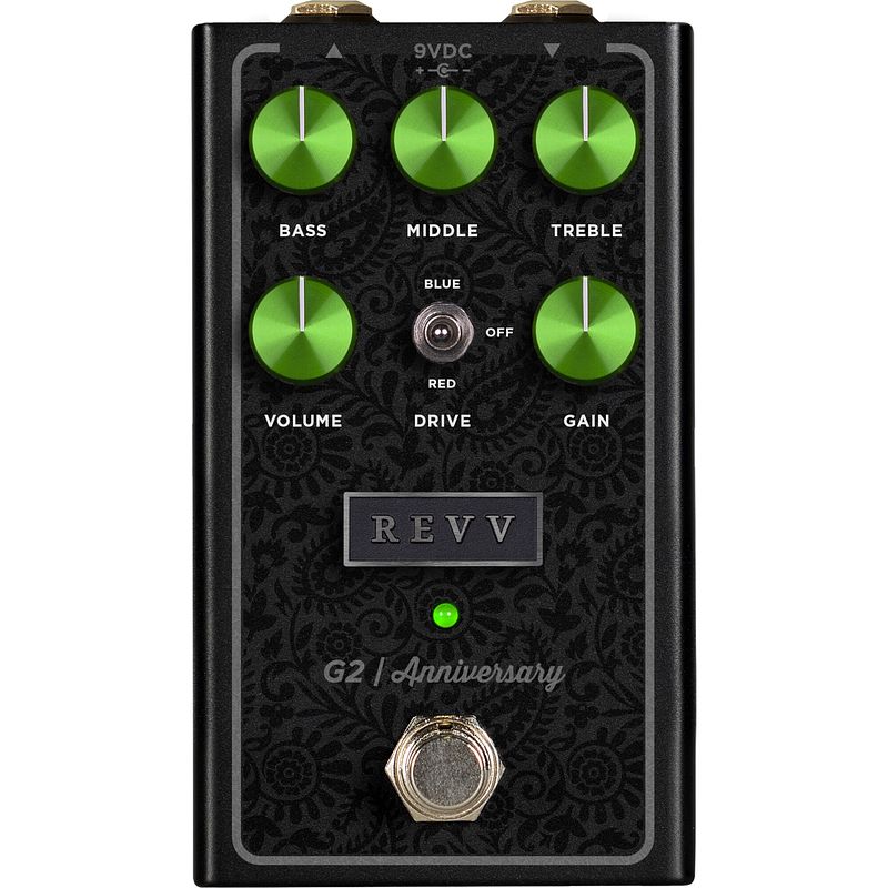 Foto van Revv g2 anniversary edition overdrive effectpedaal