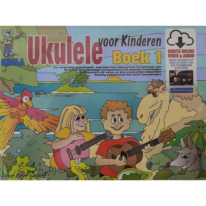 Foto van Koala ukelele voor kinderen boek 1