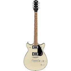 Foto van Gretsch g5222 electromatic double jet bt vintage white elektrische gitaar