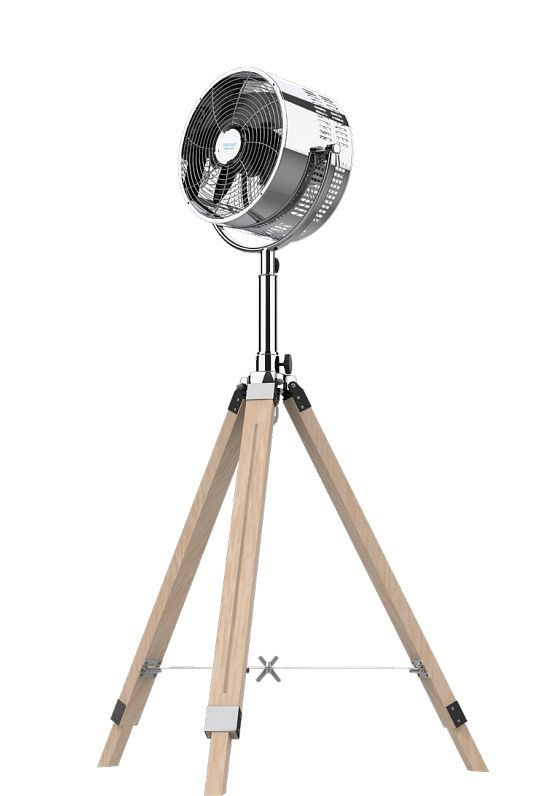 Foto van Cecotec energysilence 1200 woody tripod statiefventilator zilver