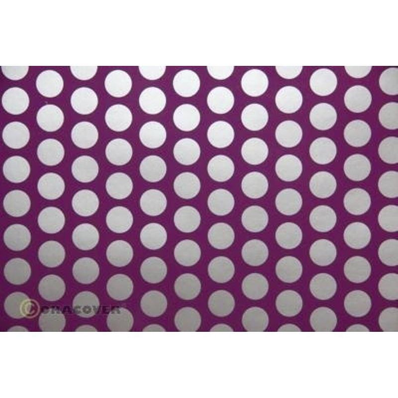 Foto van Oracover 41-054-091-002 strijkfolie fun 1 (l x b) 2 m x 60 cm violet-zilver