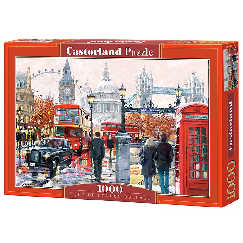 Foto van Castorland puzzel london collage - 1000 stukjes