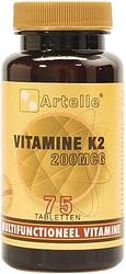 Foto van Artelle vitamine k2 200mcg tabletten