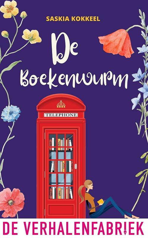 Foto van De boekenwurm - saskia kokkeel - ebook