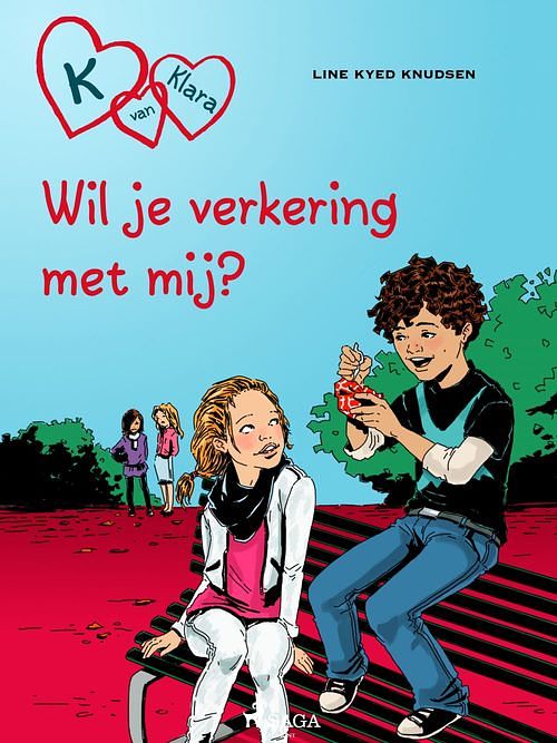 Foto van K van klara 2 - wil je verkering met mij? - line kyed knudsen - ebook