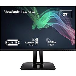 Foto van Viewsonic vp2756-4k led-monitor 68.6 cm (27 inch) energielabel e (a - g) 3840 x 2160 pixel uhd 5 ms hdmi, rj45, displayport, usb 3.2 gen 1 ah-ips led