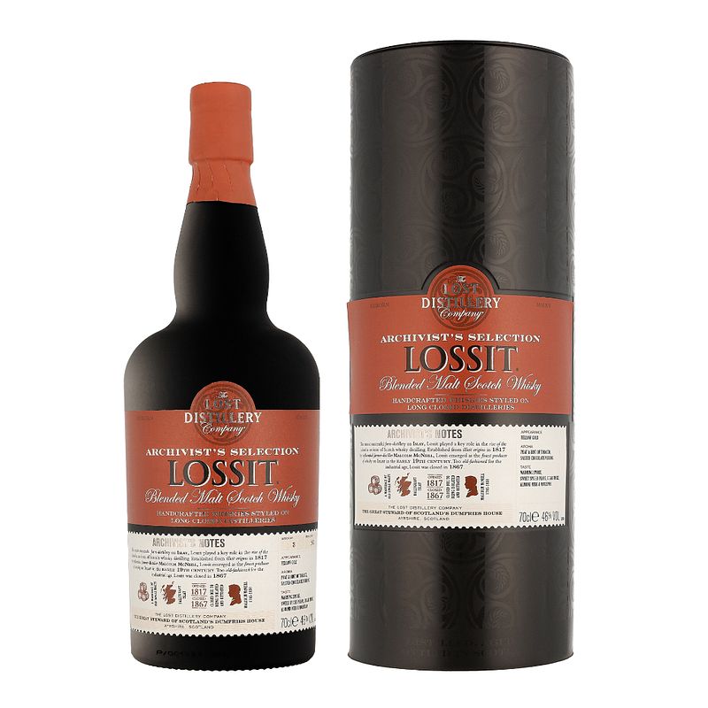 Foto van Lost distillery lossit archivist 70cl whisky + giftbox