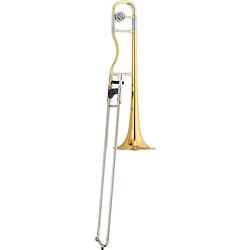 Foto van Jupiter jtb710 rq ergonomic tenor trombone bb (goud) + koffer