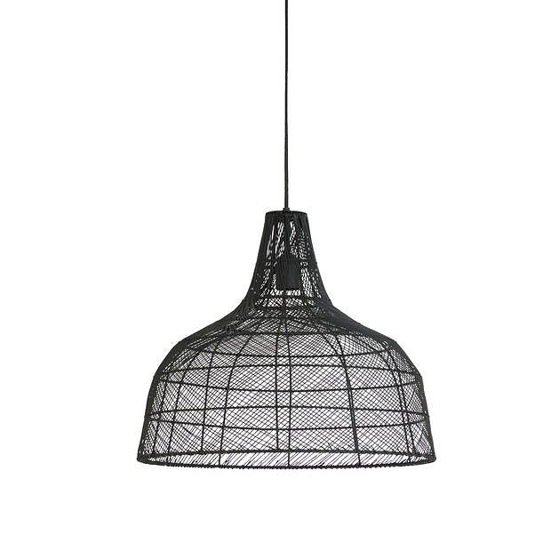 Foto van Light & living - hanglamp mala - 45x45x40 - zwart