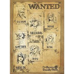 Foto van Abystyle the seven deadly sins wanted poster 38x52cm