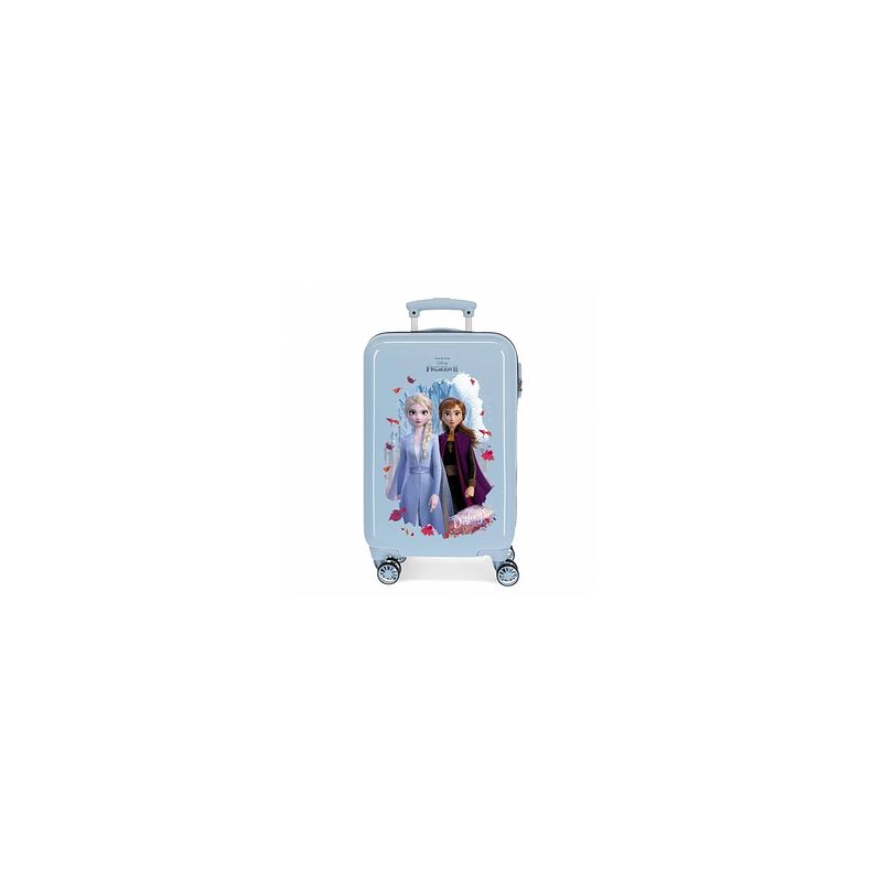 Foto van Disney frozen meisjes abs kinderkoffer blauw 55 cm 4 w