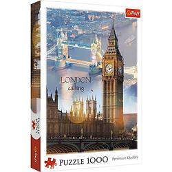 Foto van Massamarkt puzzel londen bij zonsondergang 1000pcs