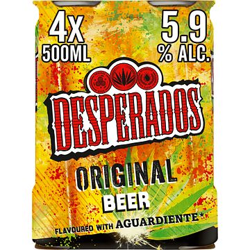 Foto van Desperados original blik 4 x 500ml bij jumbo