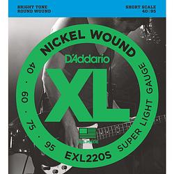 Foto van D'saddario exl220s snarenset voor elektrische basgitaar