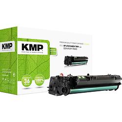 Foto van Kmp h-t80 tonercassette vervangt hp 49a, 49x, q5949a, q5949x zwart 12000 bladzijden compatibel toner