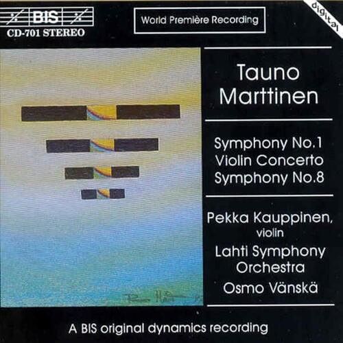 Foto van Marttinen: symphony no.1/violin concerto/symphony no.8 - cd (7318590007013)