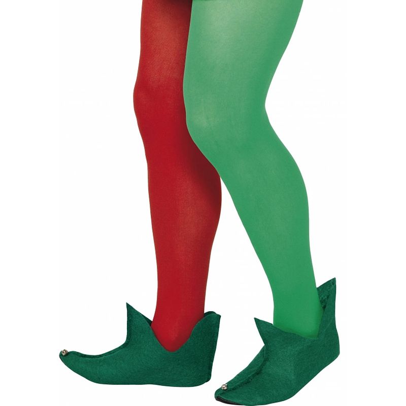 Foto van Elfen verkleed schoenen voor een elfen verkleedkleding kostuum