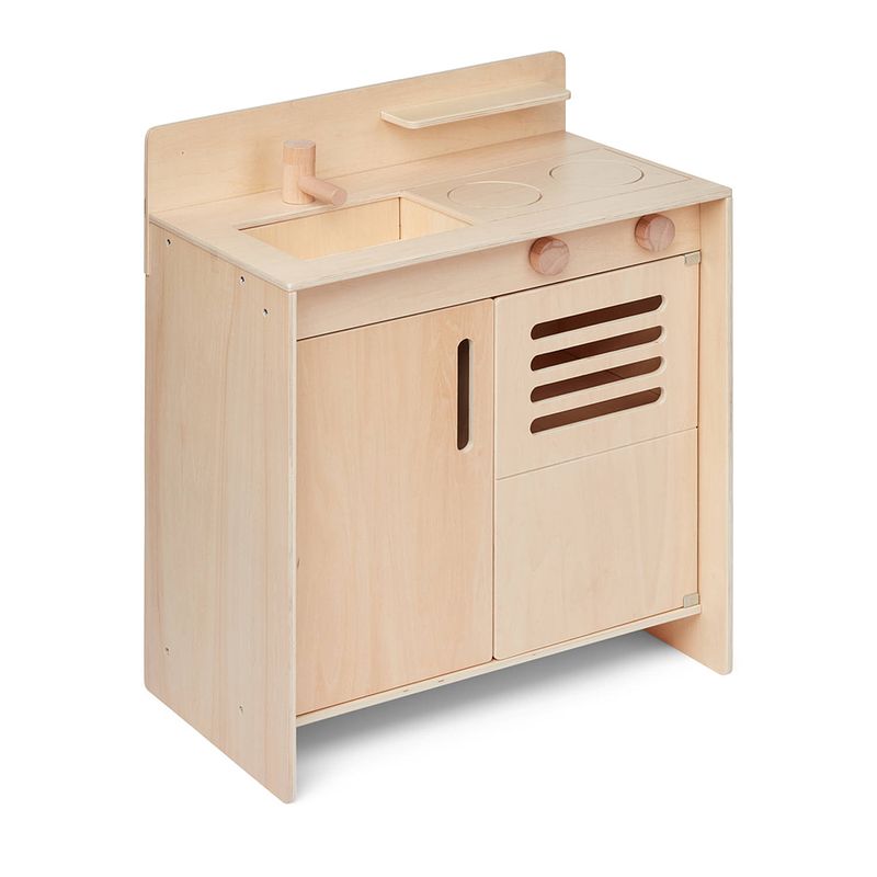 Foto van Liewood mario play kitchen natural wood