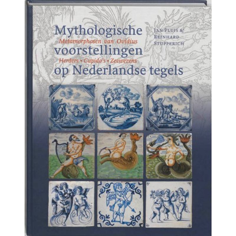 Foto van Mythologische voorstellingen op nederlandse tegels