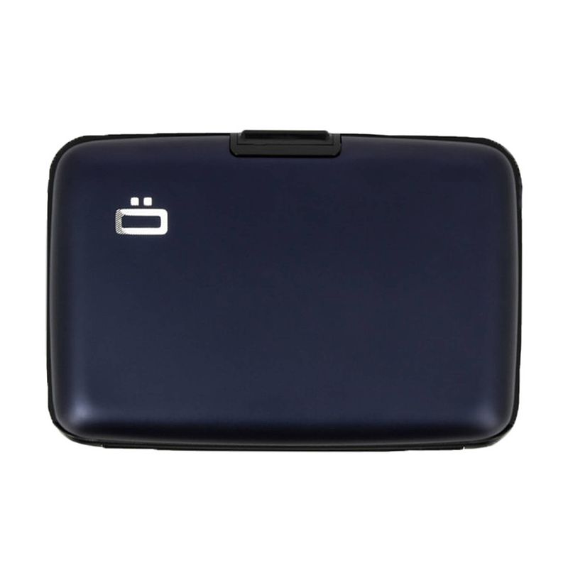 Foto van Ogon designs stockholm - aluminium creditcardhouder - navy blauw