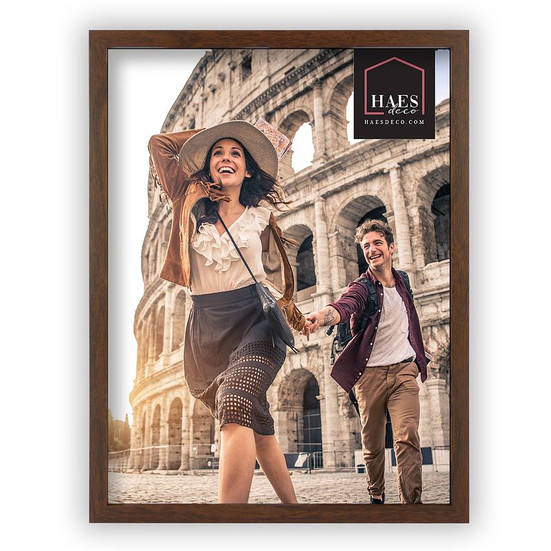 Foto van Haes deco - houten fotolijst roma bruin 30x40 - sp13840