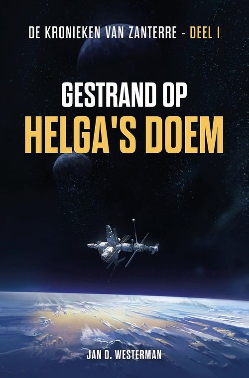 Foto van Gestrand op helga's doem - jan d. westerman - ebook