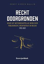 Foto van Recht doorgronden - e.m.h. hirsch ballin - paperback (9789462909809)