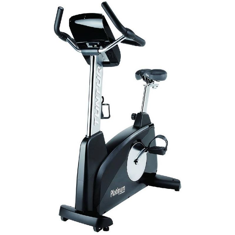 Foto van Tunturi upright bike platinum pro hometrainer