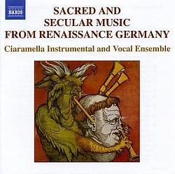 Foto van Sacred and secular music from renaissance germany - cd (0747313262724)