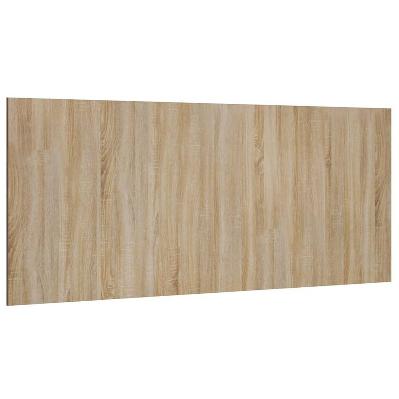 Foto van Vidaxl hoofdbord 200x1,5x80 cm bewerkt hout sonoma eikenkleurig