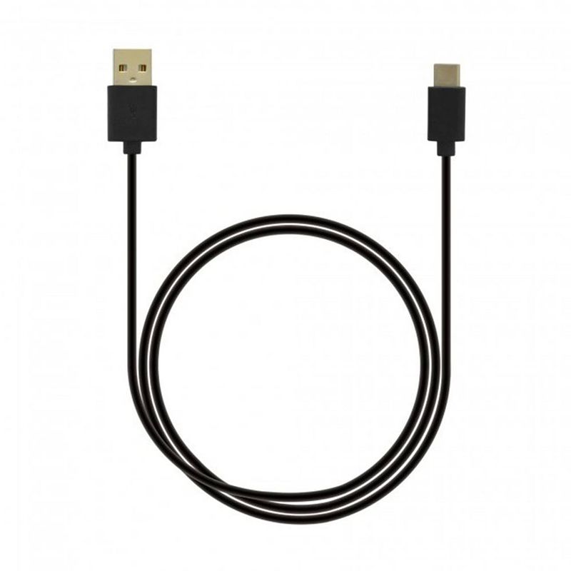 Foto van Grab'n go laad+datakabel usb-c 1m zwart gng-136