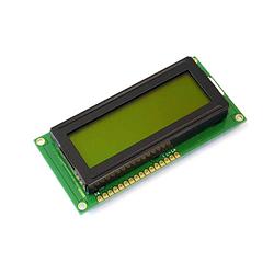 Foto van Display elektronik lc-display zwart geel-groen (b x h x d) 84 x 40 x 13.7 mm dem16212syh-ly