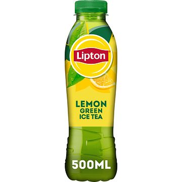 Foto van Lipton ice tea green lemon 500ml bij jumbo