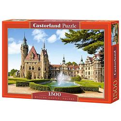 Foto van Castorland puzzel moszna castle poland - 1500 stukjes