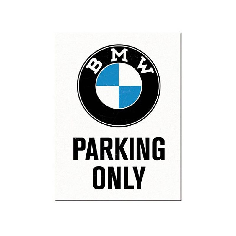 Foto van Magneet bmw parking 6 x 8 cm - magneten