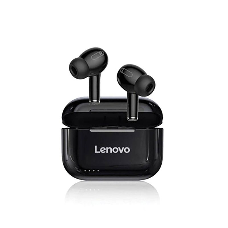 Foto van Lenovo livepods lp1s bluetooth oordopjes in-ear nieuwe versie zwart