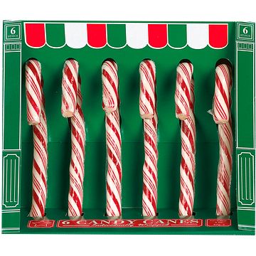 Foto van Candy canes rood/wit 6 stuks bij jumbo