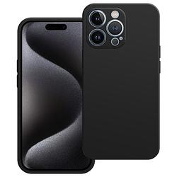 Foto van Just in case premium liquid color tpu case voor apple iphone 15 pro telefoonhoesje zwart