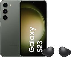 Foto van Samsung galaxy s23 256gb groen 5g + galaxy buds 2 zwart