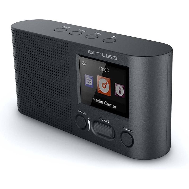 Foto van Muse m-112 dbt draagbare radio met fm, dab+ en bluetooth ontvangst