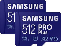 Foto van Samsung pro plus 512gb (2021) 160/120mbs - duo pack