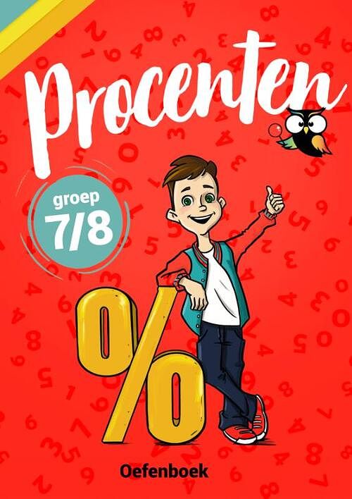 Foto van Procenten groep 7/8 oefenboek - paperback (9789081568500)