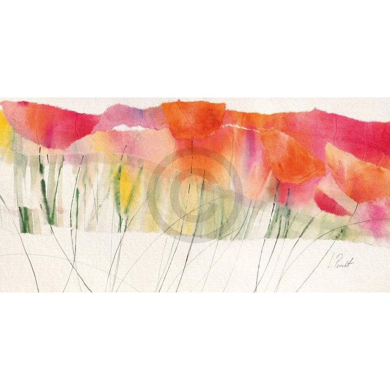 Foto van Marta peuckert - modern poppy i kunstdruk 21x21cm