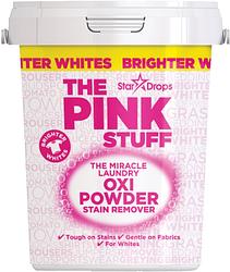 Foto van The pink stuff oxi powder stain remover witte was