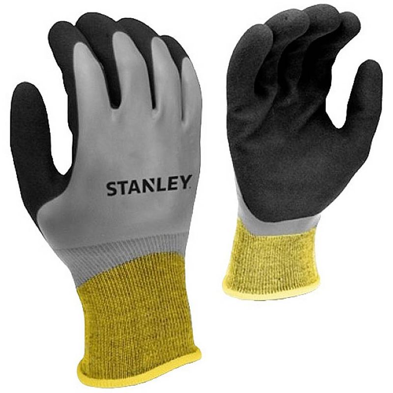 Foto van Stanley by black & decker stanley waterproof gripper glove size 10 sy18l eu werkhandschoen maat (handschoen): 10, l 1 paar