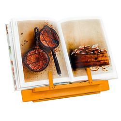 Foto van Quvio kookboekstandaard / boekenstandaard / tabletstandaard - hout