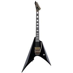 Foto van Esp ltd mike schleibaum signature msv-1 arrow black elektrische gitaar met koffer